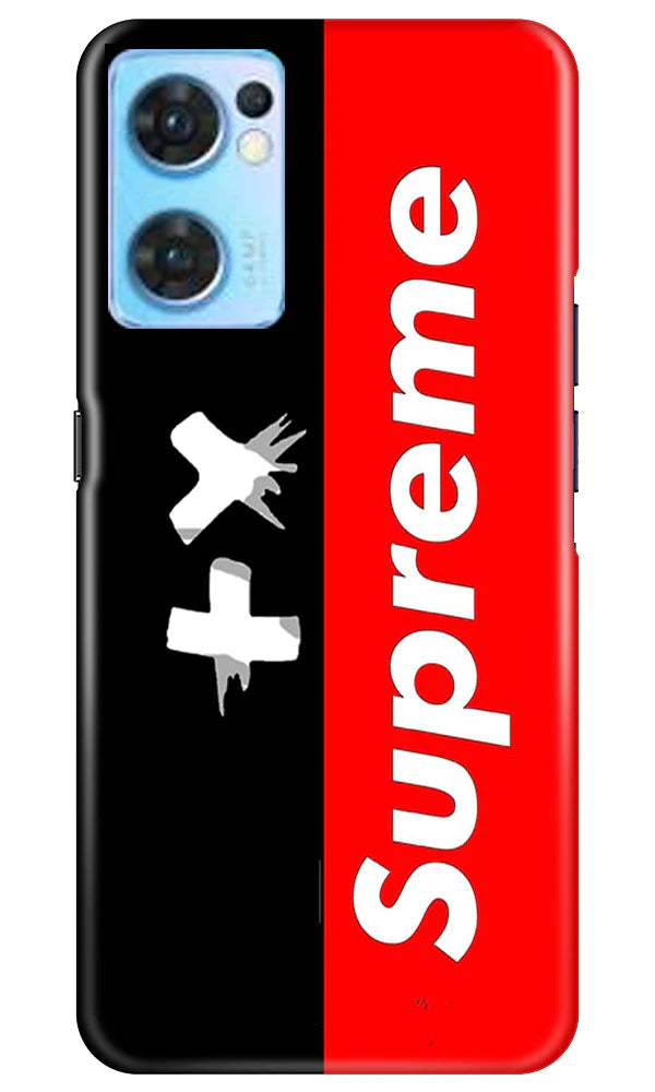 Supreme Mobile Back Case for Oppo Reno7 5G (Design - 347) Supreme Mobile Back Case for Oppo Reno7 5G (Design - 347)