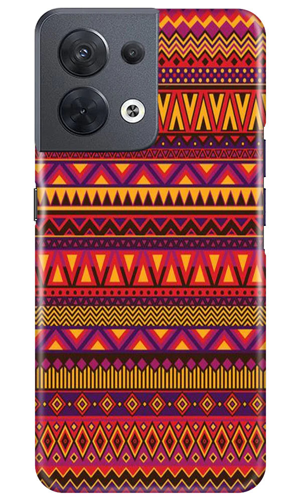 Zigzag line pattern2 Mobile Back Case for Oppo Reno 8 5G (Design - 10) Zigzag line pattern2 Case for Oppo Reno 8 5G