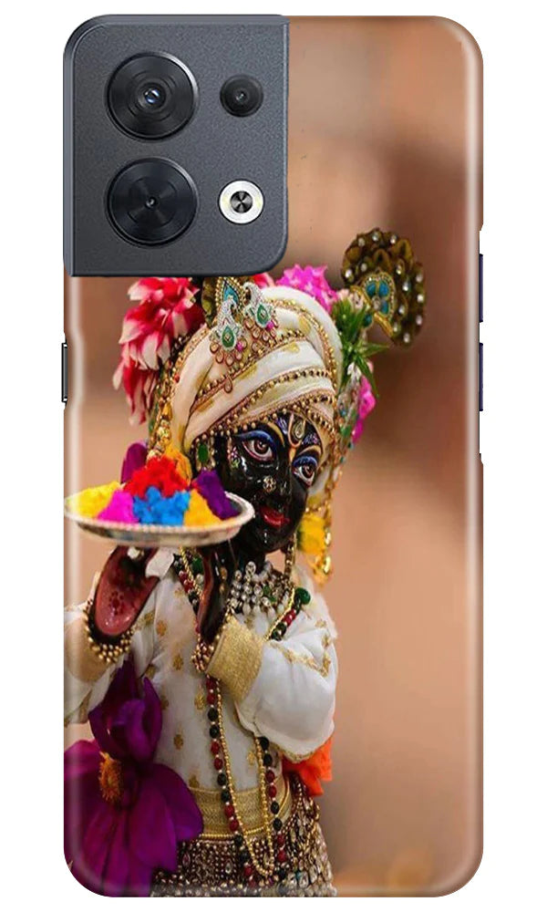 Lord Krishna2 Mobile Back Case for Oppo Reno 8 5G (Design - 17) Lord Krishna2 Case for Oppo Reno 8 5G