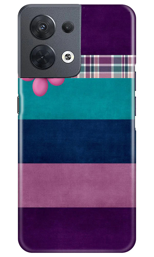 Purple Blue Mobile Back Case for Oppo Reno 8 5G (Design - 37) Purple Blue Case for Oppo Reno 8 5G