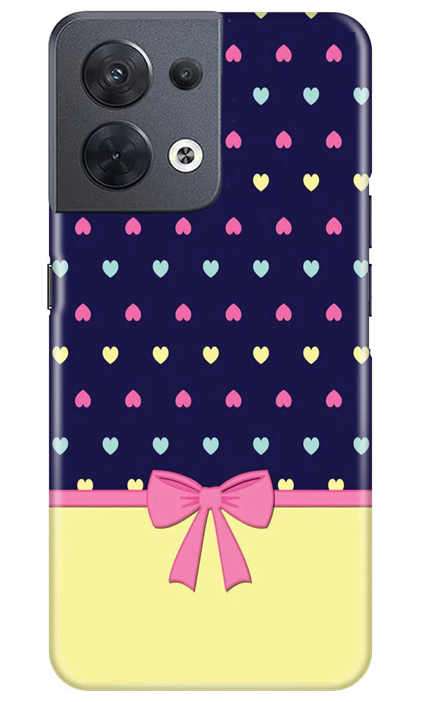 Gift Wrap5 Mobile Back Case for Oppo Reno 8 5G (Design - 40) Gift Wrap5 Case for Oppo Reno 8 5G
