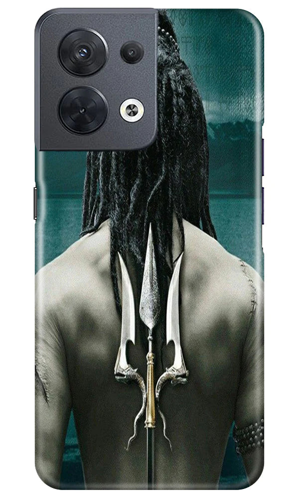 Mahakal Mobile Back Case for Oppo Reno 8 5G (Design - 47) Mahakal Case for Oppo Reno 8 5G