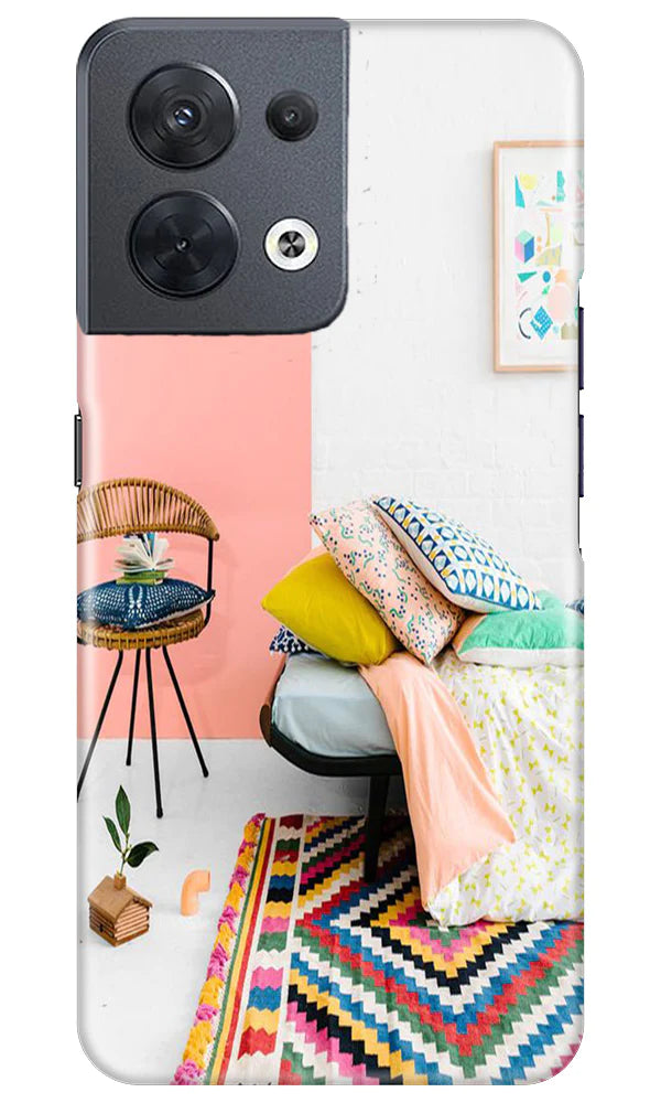 Home Décor Mobile Back Case for Oppo Reno 8 5G (Design - 60) Home Décor Case for Oppo Reno 8 5G