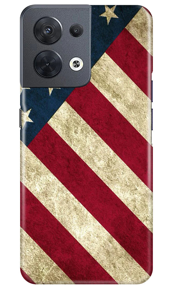 America Mobile Back Case for Oppo Reno 8 5G (Design - 79) America Case for Oppo Reno 8 5G