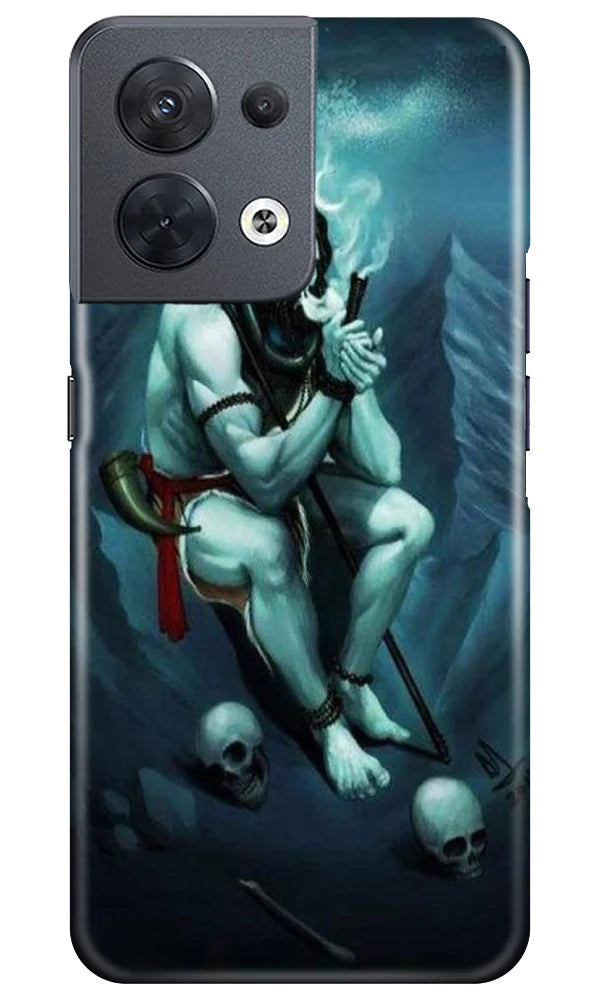 Lord Shiva Mahakal2 Mobile Back Case for Oppo Reno 8 5G (Design - 98) Lord Shiva Mahakal2 Case for Oppo Reno 8 5G