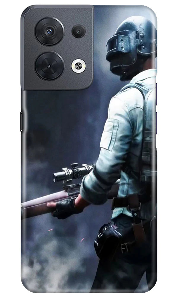 Pubg Mobile Back Case for Oppo Reno 8 5G (Design - 148) Pubg Case for Oppo Reno 8 5G (Design - 148)