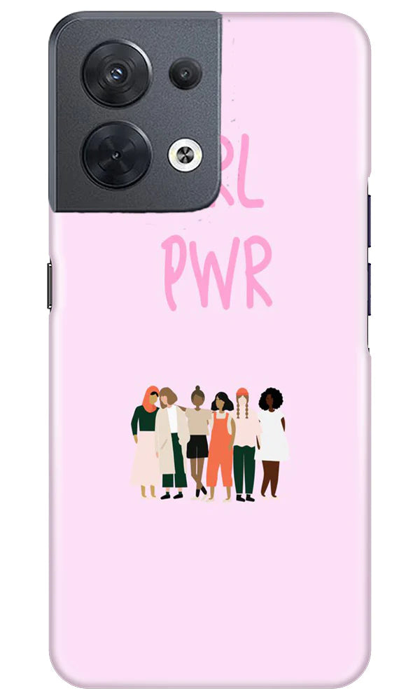 Girl Power Mobile Back Case for Oppo Reno 8 5G (Design - 236) Girl Power Case for Oppo Reno 8 5G (Design No. 236)