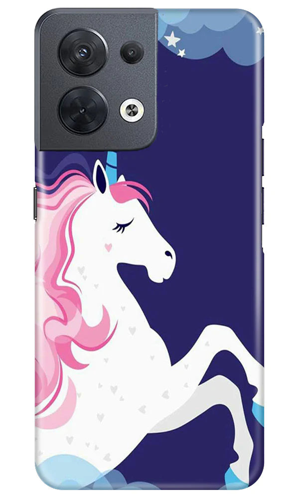 Unicorn Mobile Back Case for Oppo Reno 8 5G (Design - 324) Unicorn Mobile Back Case for Oppo Reno 8 5G (Design - 324)