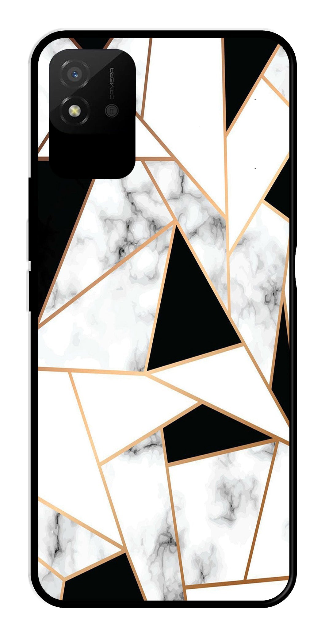 Marble Design2 Metal Mobile Case for Realme Narzo 50i Marble Design2 Metal Mobile Case for Realme Narzo 50i (Design No -08)