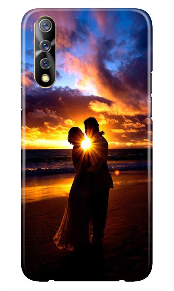 Couple Sea shore Case for Vivo Z1x Couple Sea shore Case for Vivo Z1x