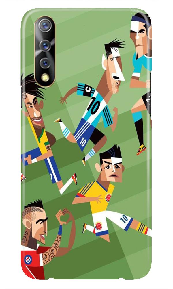 Football Case for Vivo Z1x (Design - 166) Football Case for Vivo Z1x (Design - 166)