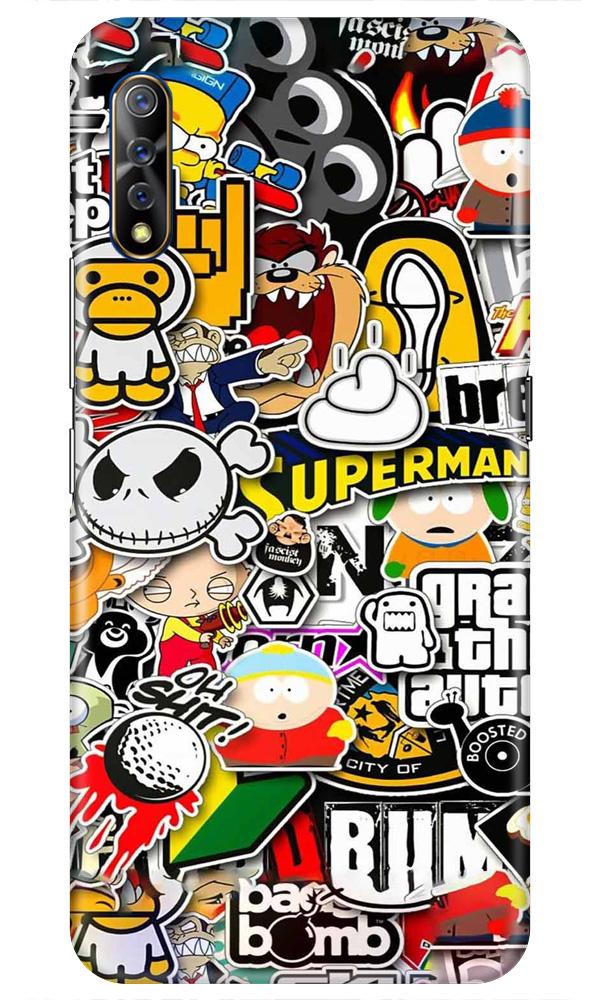 Designer Mobile Back Case for Vivo S1 (Design - 320)