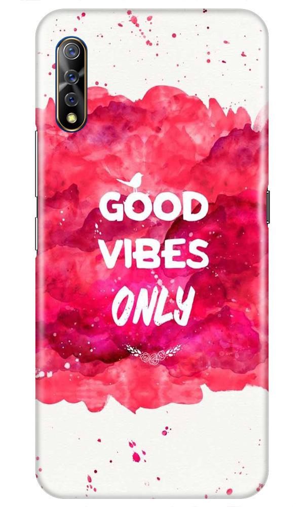 Good Vibes Only Mobile Back Case for Vivo Z1x (Design - 393) Good Vibes Only Mobile Back Case for Vivo Z1x (Design - 393)