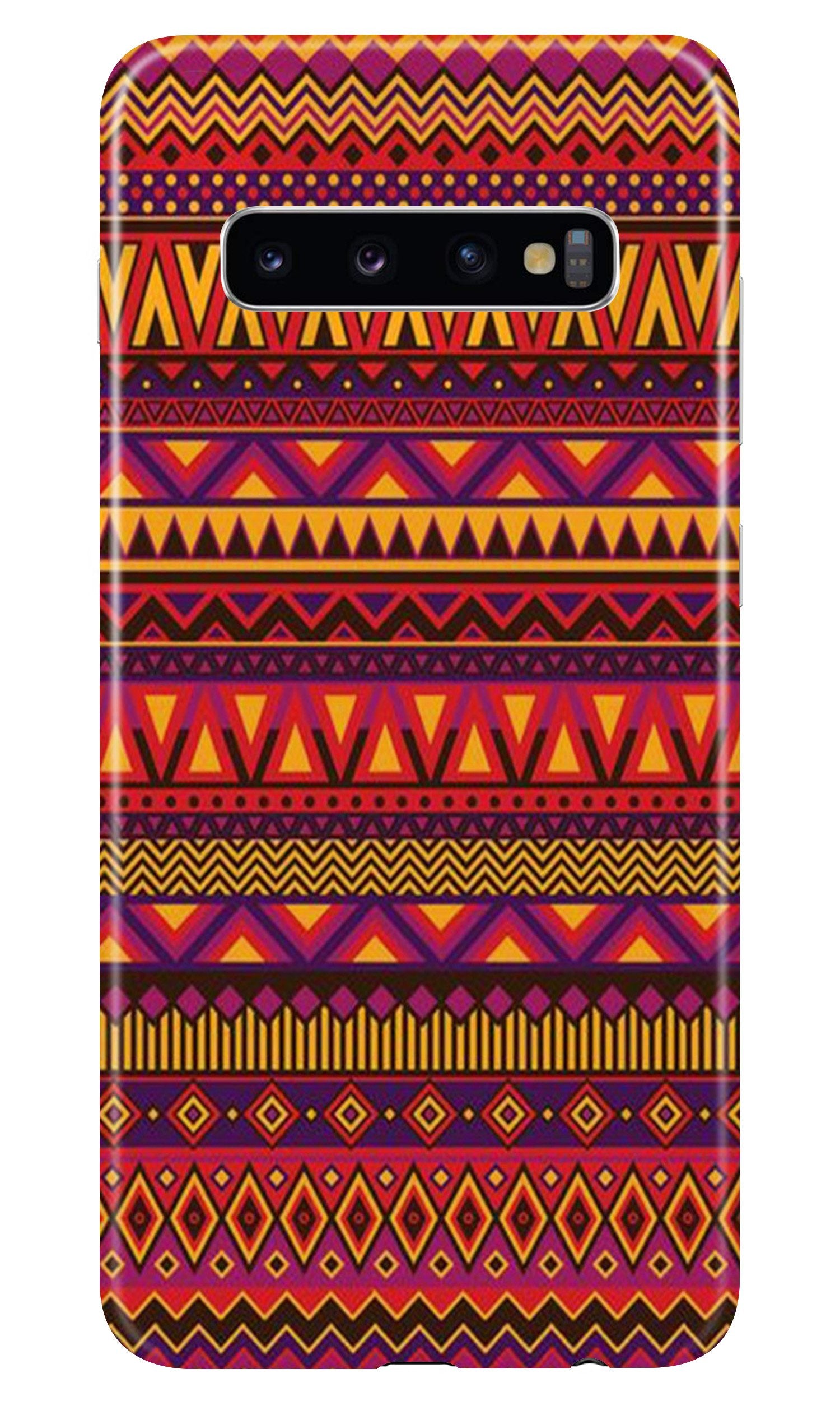 Zigzag line pattern2 Mobile Back Case for Samsung Galaxy S10 Plus (Design - 10) Zigzag line pattern2 Case for Samsung Galaxy S10 Plus