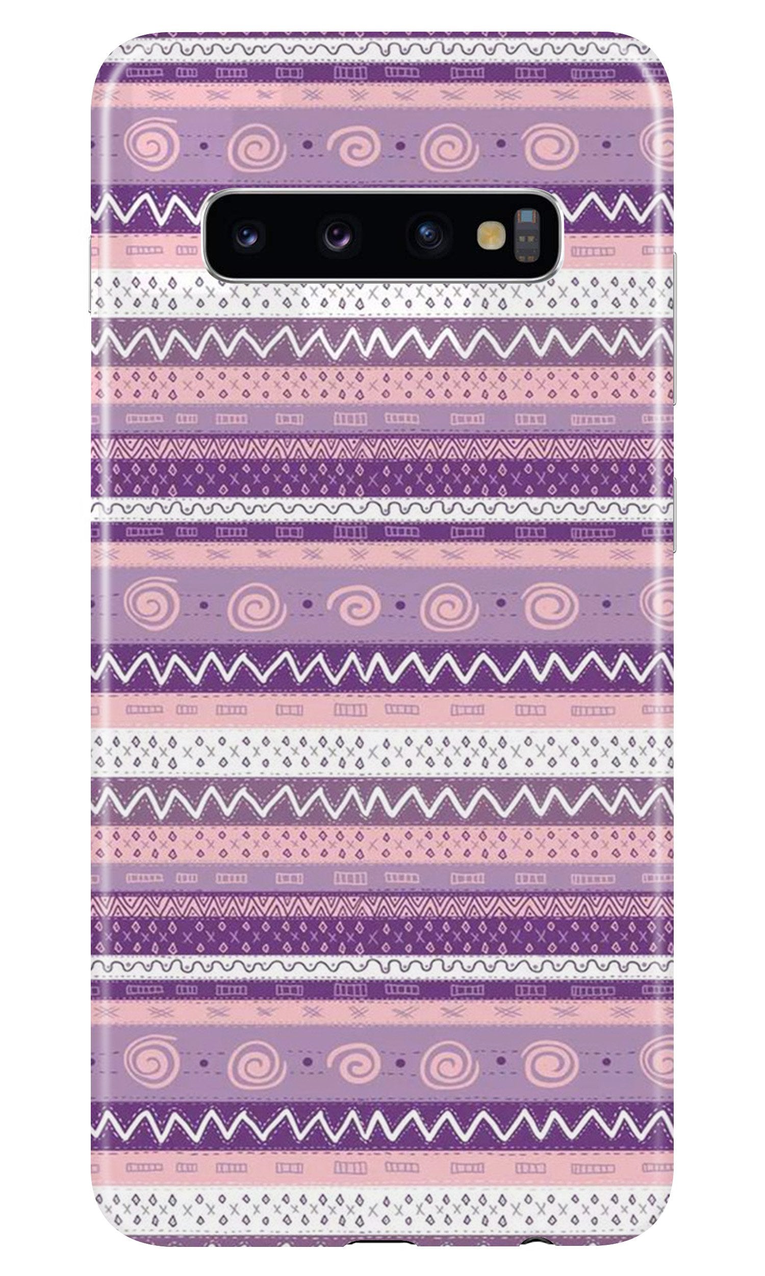 Zigzag line pattern3 Mobile Back Case for Samsung Galaxy S10 Plus (Design - 11) Zigzag line pattern3 Case for Samsung Galaxy S10 Plus