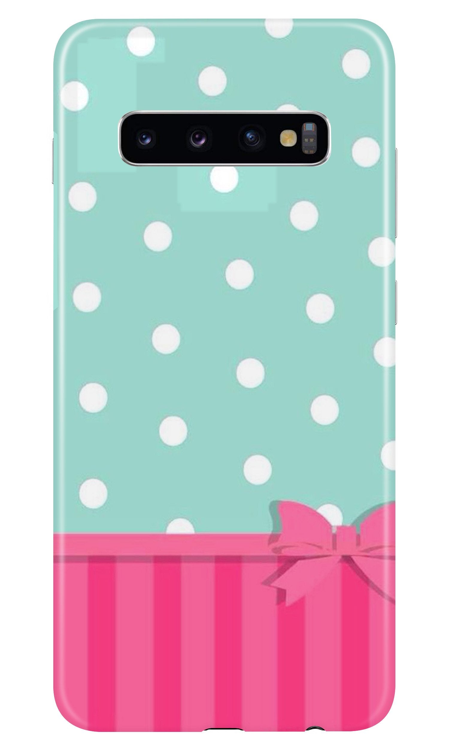 Gift Wrap Mobile Back Case for Samsung Galaxy S10 (Design - 30) Gift Wrap Case for Samsung Galaxy S10