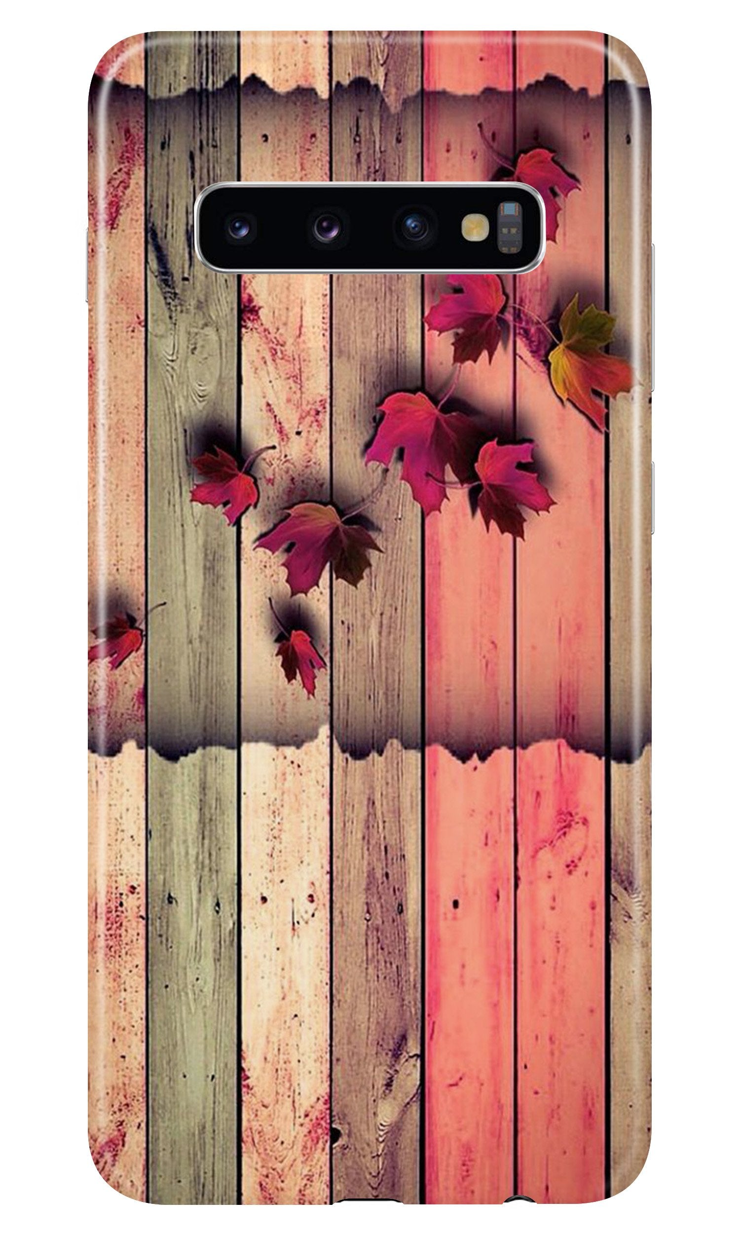 Wooden look2 Mobile Back Case for Samsung Galaxy S10 (Design - 56) Wooden look2 Case for Samsung Galaxy S10