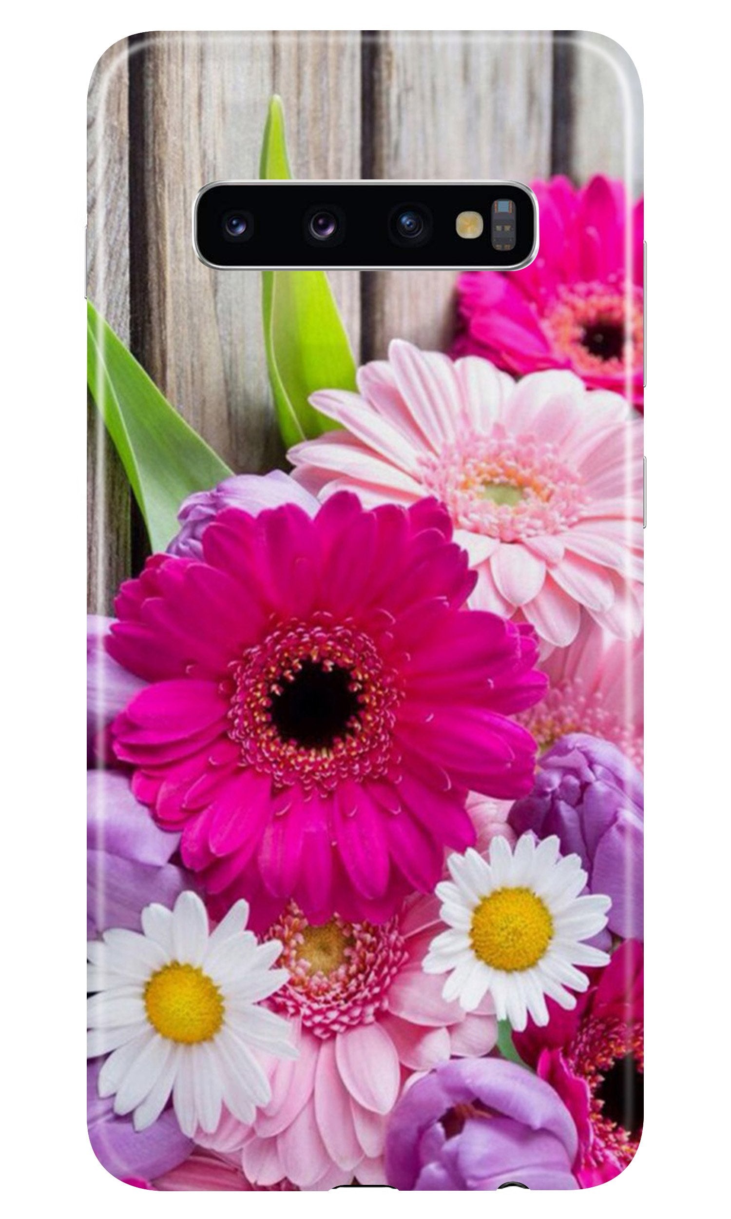 Coloful Daisy2 Mobile Back Case for Samsung Galaxy S10 (Design - 76) Coloful Daisy2 Case for Samsung Galaxy S10