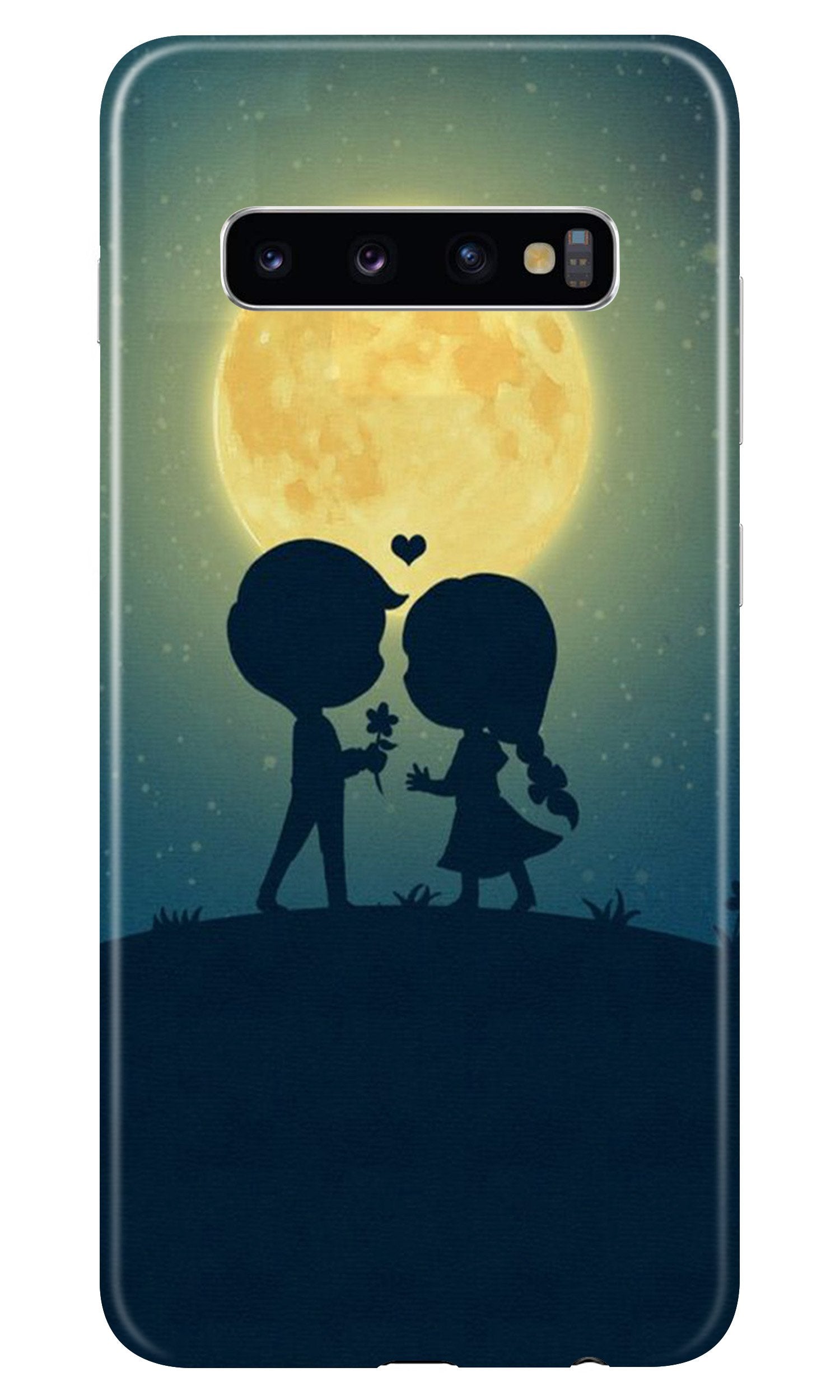 Love Couple Mobile Back Case for Samsung Galaxy S10 Plus (Design - 109) (Design - 109) Love Couple Case for Samsung Galaxy S10 Plus (Design - 109)