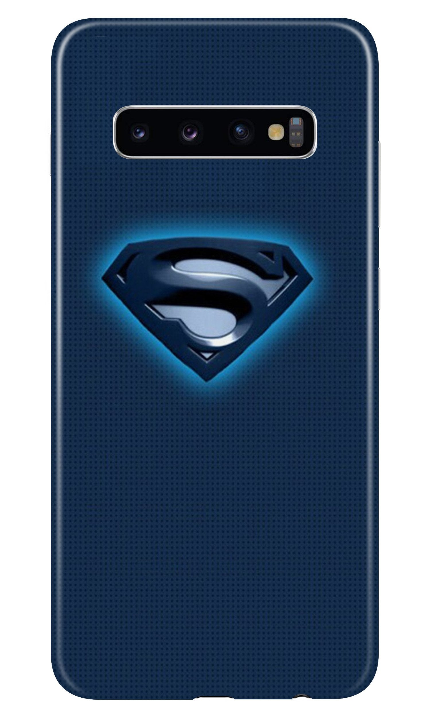 Superman Superhero Mobile Back Case for Samsung Galaxy S10 Plus (Design - 117) (Design - 117) Superman Superhero Case for Samsung Galaxy S10 Plus (Design - 117)