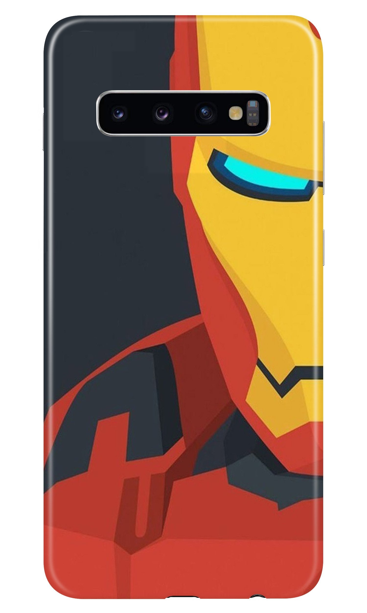 Iron Man Superhero Mobile Back Case for Samsung Galaxy S10 Plus (Design - 120) (Design - 120) Iron Man Superhero Case for Samsung Galaxy S10 Plus (Design - 120)