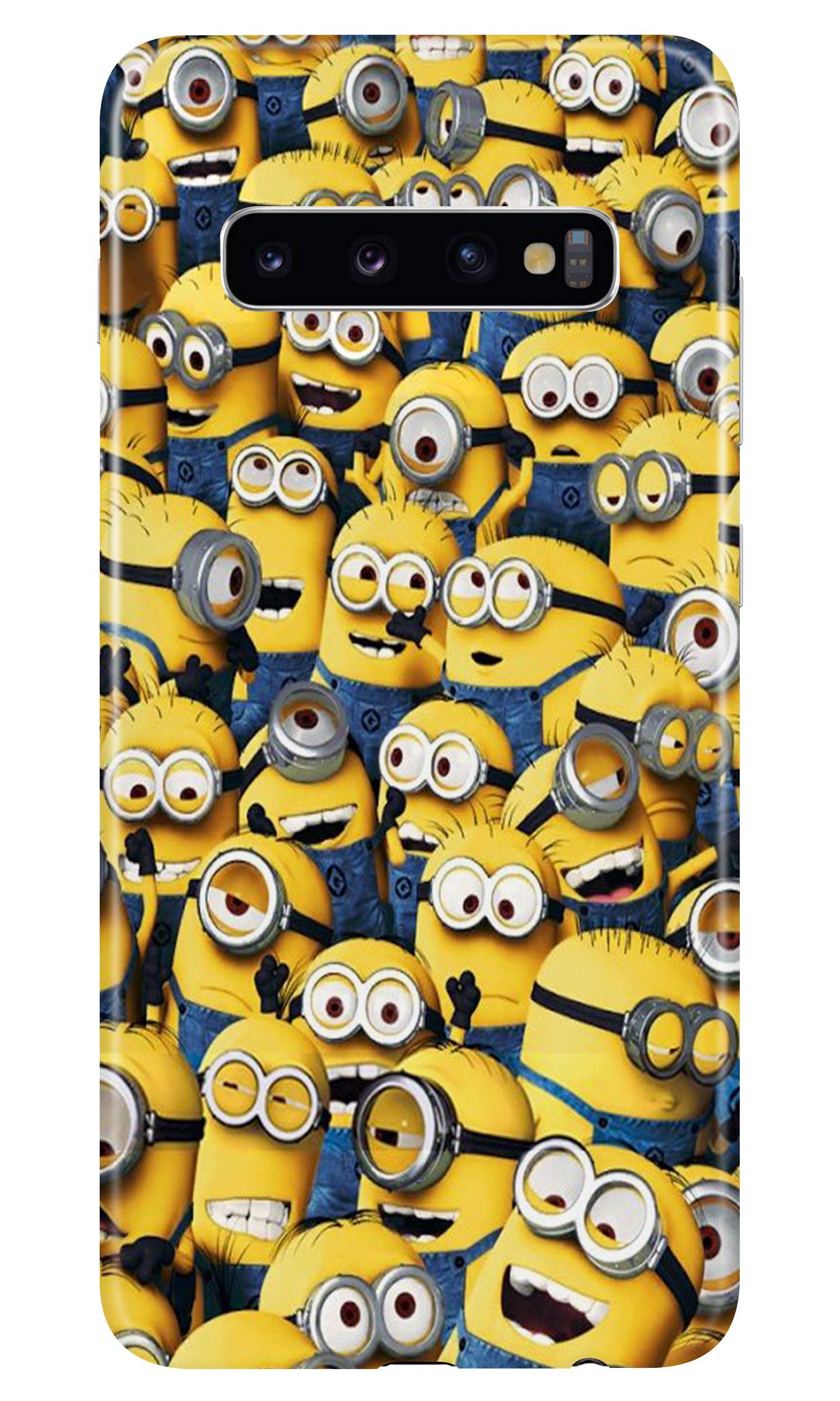 Minions Mobile Back Case for Samsung Galaxy S10 (Design - 126) (Design - 126) Minions Case for Samsung Galaxy S10 (Design - 126)
