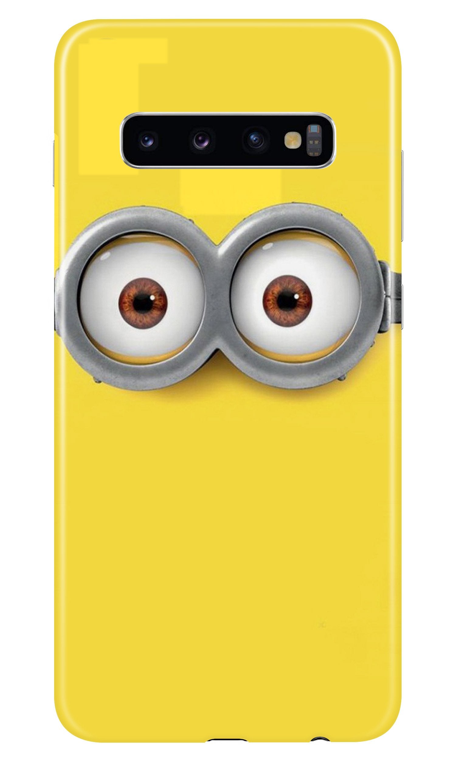 Minions Mobile Back Case for Samsung Galaxy S10 Plus (Design - 128) (Design - 128) Minions Case for Samsung Galaxy S10 Plus (Design - 128)