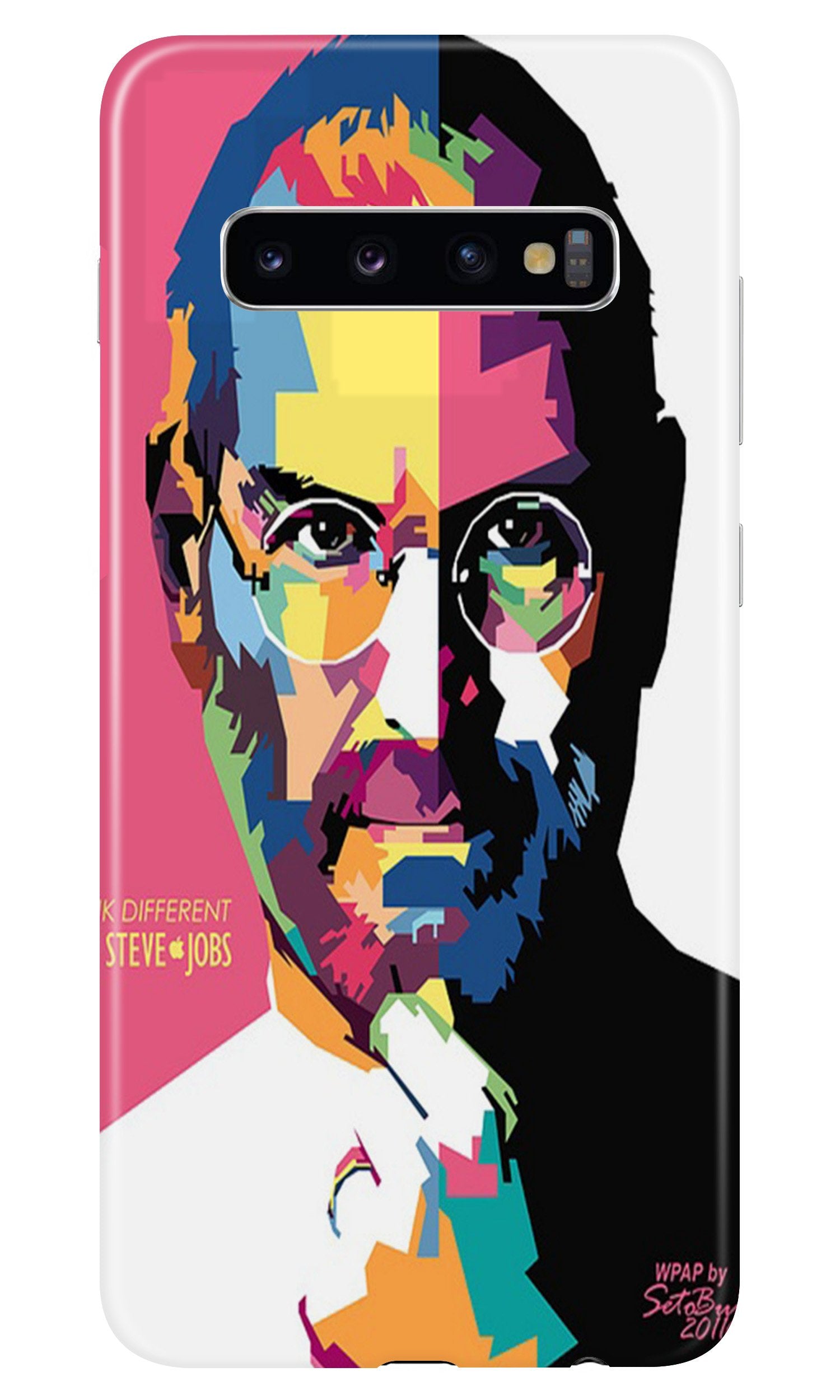 Steve Jobs Mobile Back Case for Samsung Galaxy S10 (Design - 132) (Design - 132) Steve Jobs Case for Samsung Galaxy S10 (Design - 132)