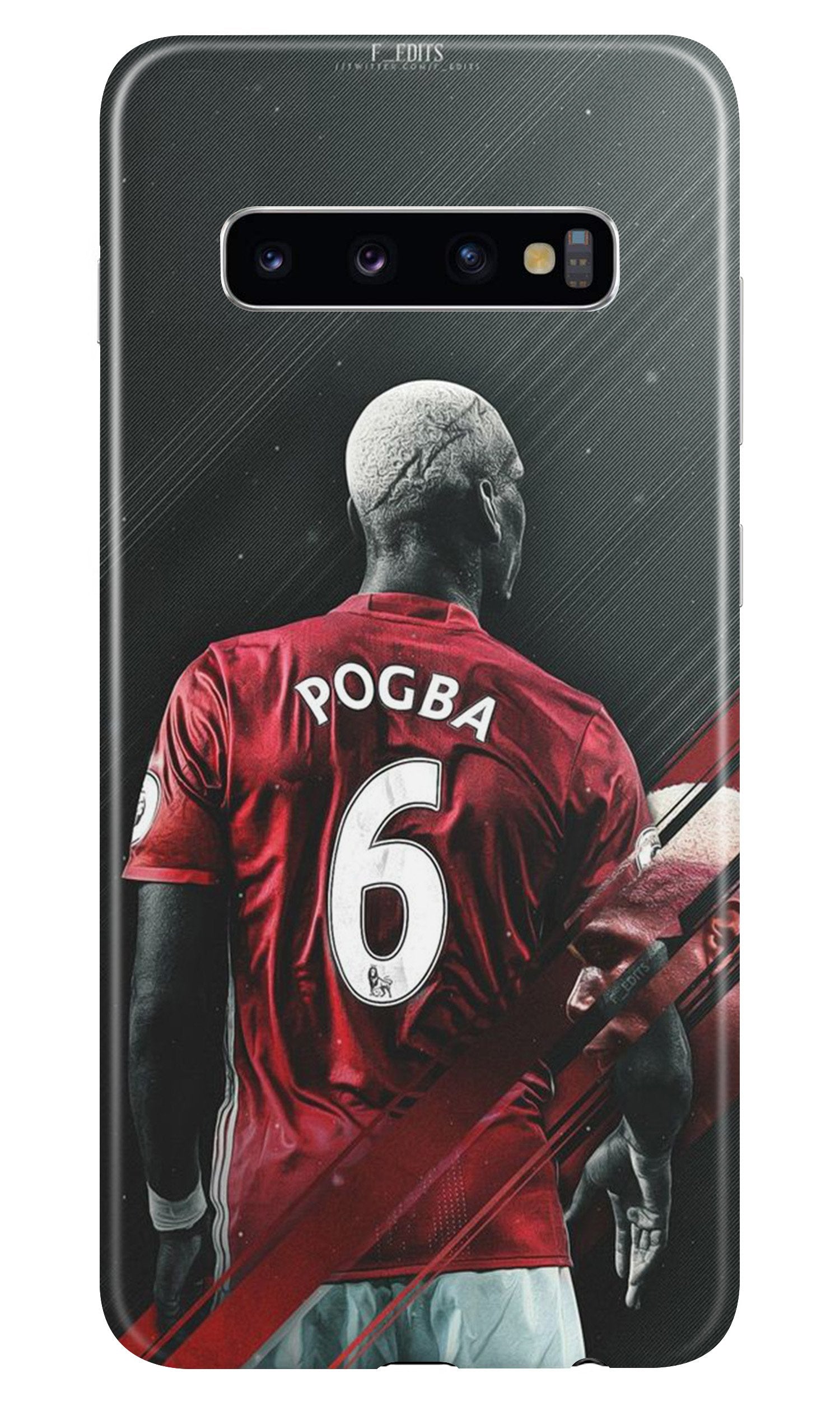 Pogba Mobile Back Case for Samsung Galaxy S10 (Design - 167) (Design - 167) Pogba Case for Samsung Galaxy S10 (Design - 167)