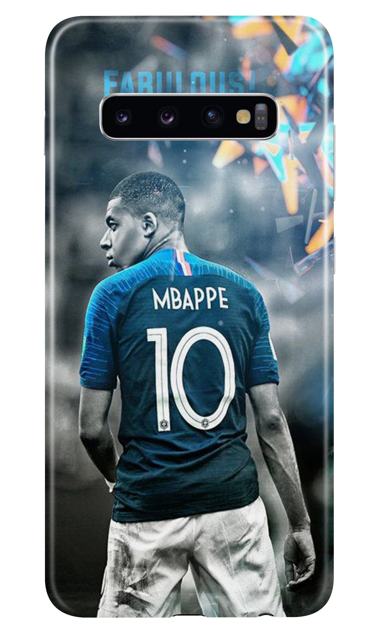 Mbappe Mobile Back Case for Samsung Galaxy S10 (Design - 170) (Design - 170) Mbappe Case for Samsung Galaxy S10 (Design - 170)