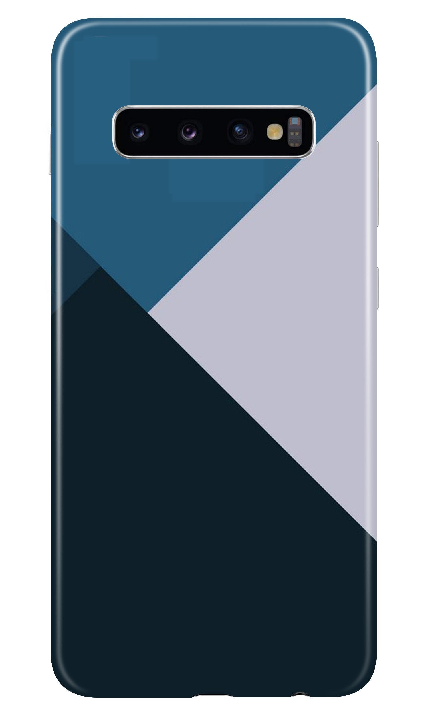 Blue Shades Mobile Back Case for Samsung Galaxy S10 Plus (Design - 188) (Design - 188) Blue Shades Case for Samsung Galaxy S10 Plus (Design - 188)