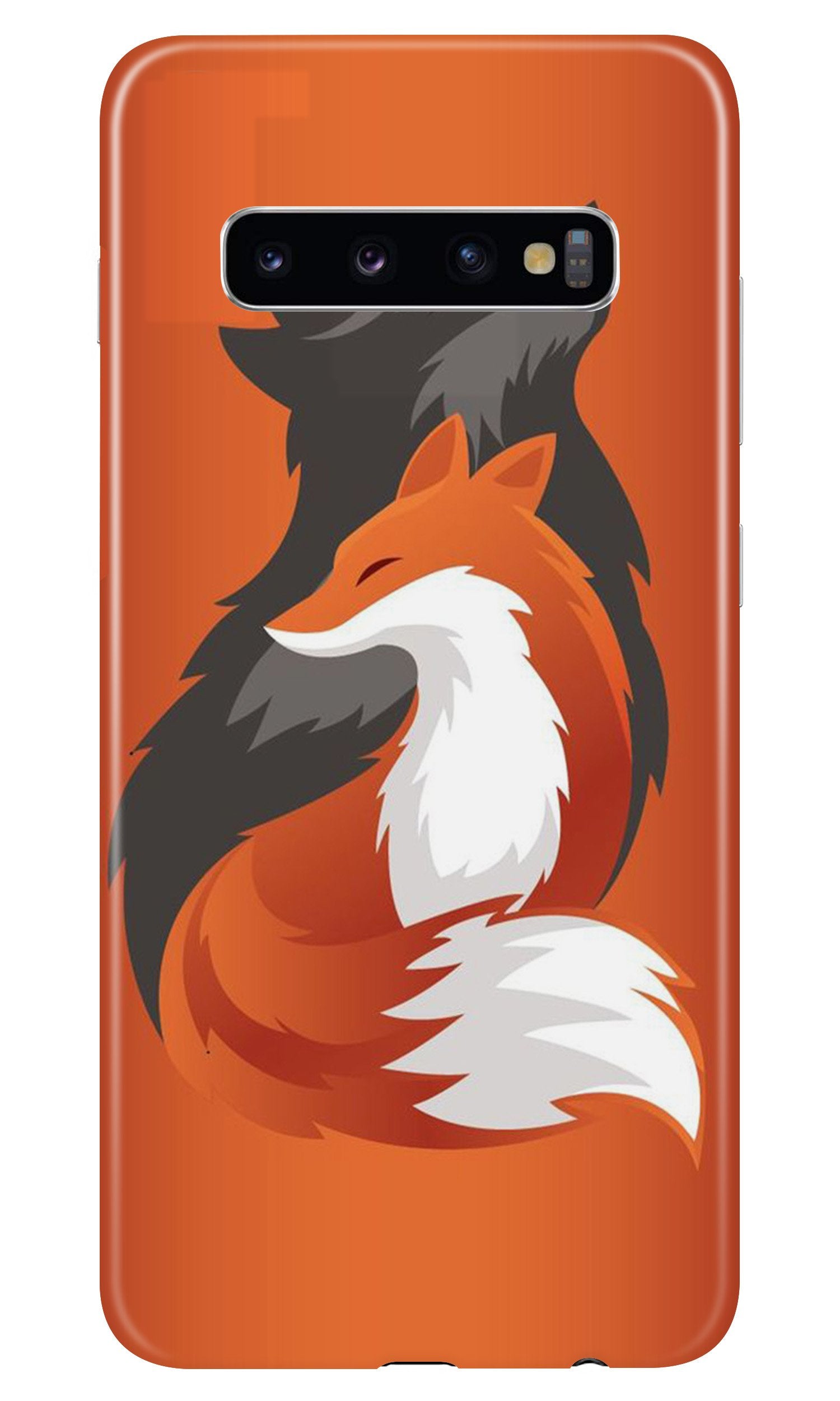 Wolf Mobile Back Case for Samsung Galaxy S10 (Design - 224) Wolf Case for Samsung Galaxy S10 (Design No. 224)