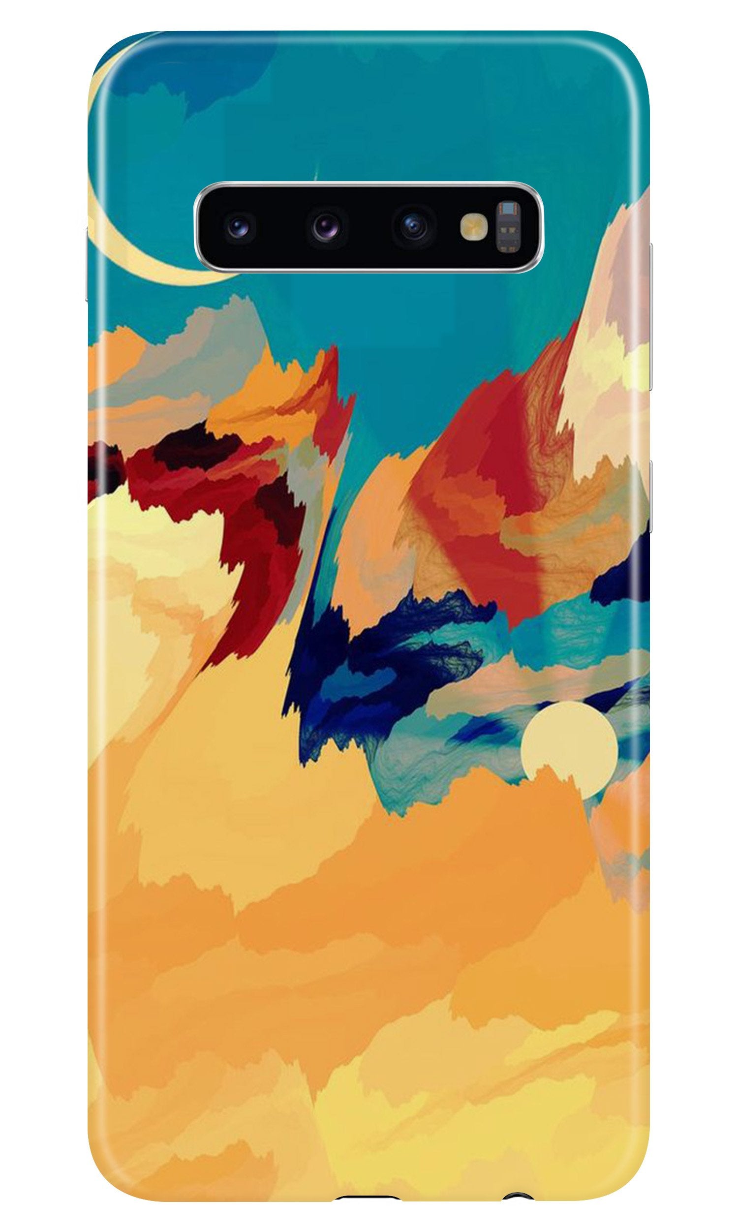 Modern Art Mobile Back Case for Samsung Galaxy S10 (Design - 236) Modern Art Case for Samsung Galaxy S10 (Design No. 236)