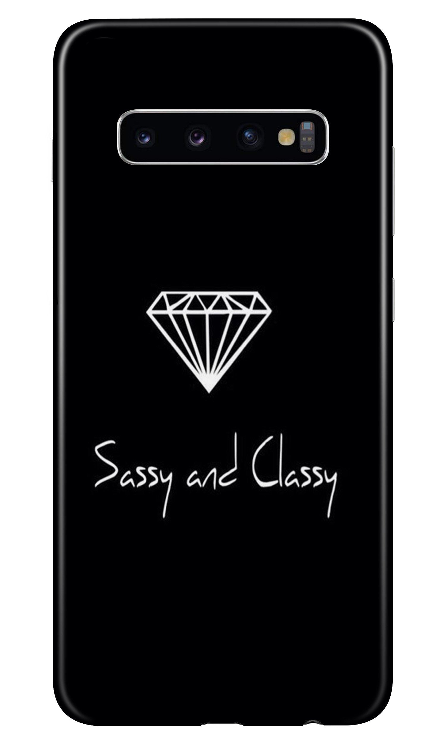 Sassy and Classy Mobile Back Case for Samsung Galaxy S10 (Design - 264) Sassy and Classy Case for Samsung Galaxy S10 (Design No. 264)