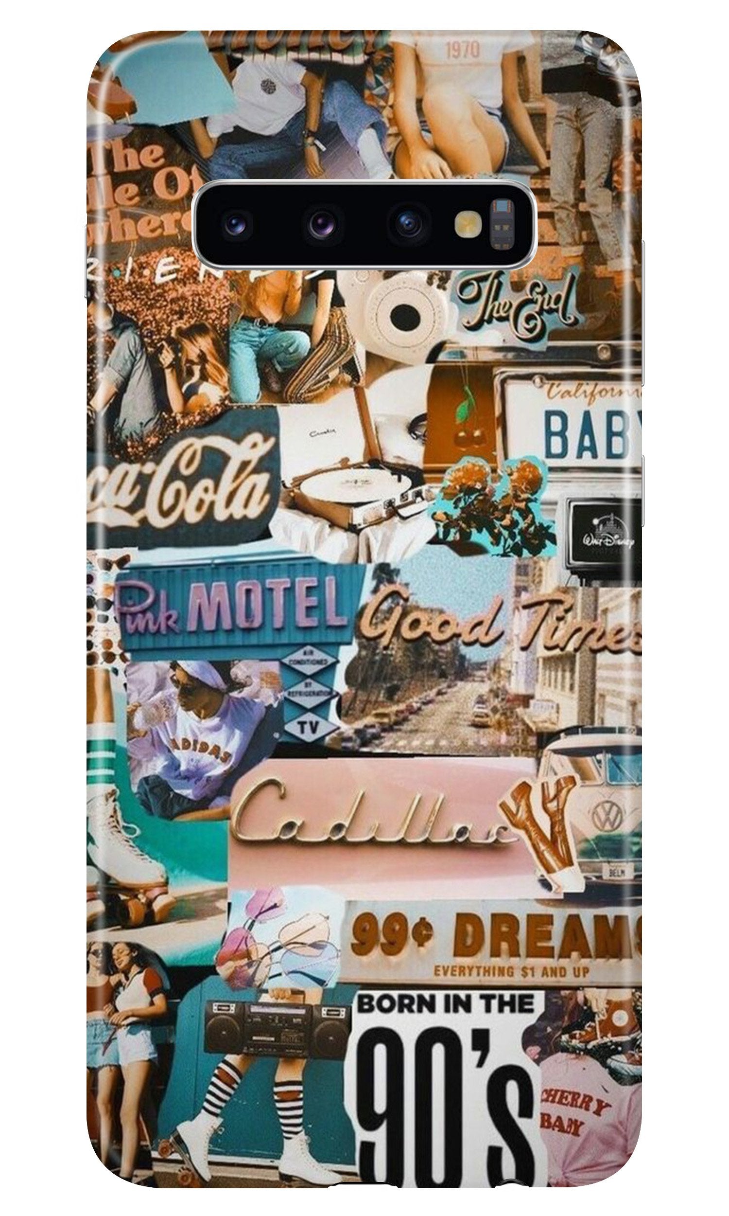 Vintage Design Mobile Back Case for Samsung Galaxy S10 Plus (Design - 284) Vintage Design Case for Samsung Galaxy S10 Plus (Design No. 284)