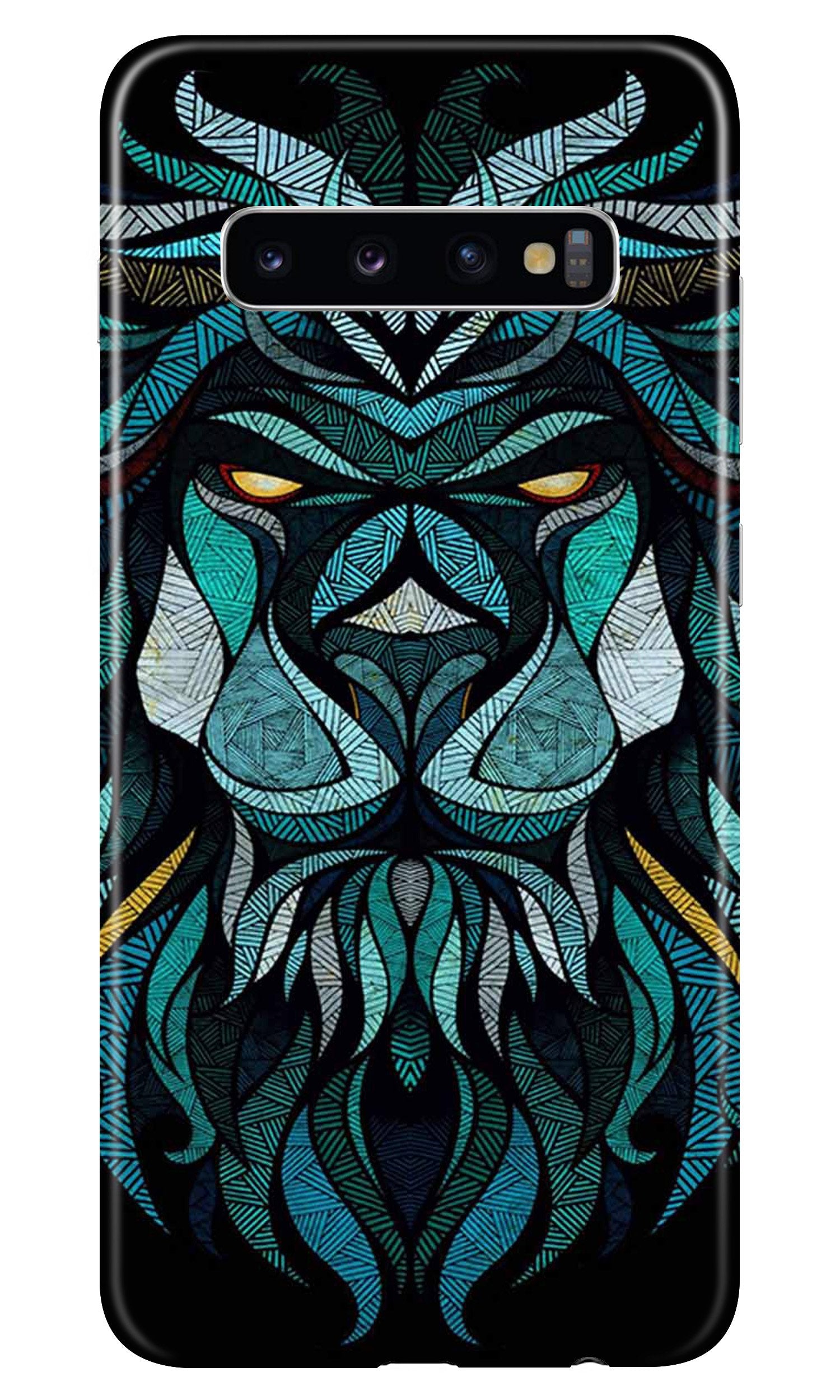 Lion Mobile Back Case for Samsung Galaxy S10 Plus (Design - 314) Lion Mobile Back Case for Samsung Galaxy S10 Plus (Design - 314)