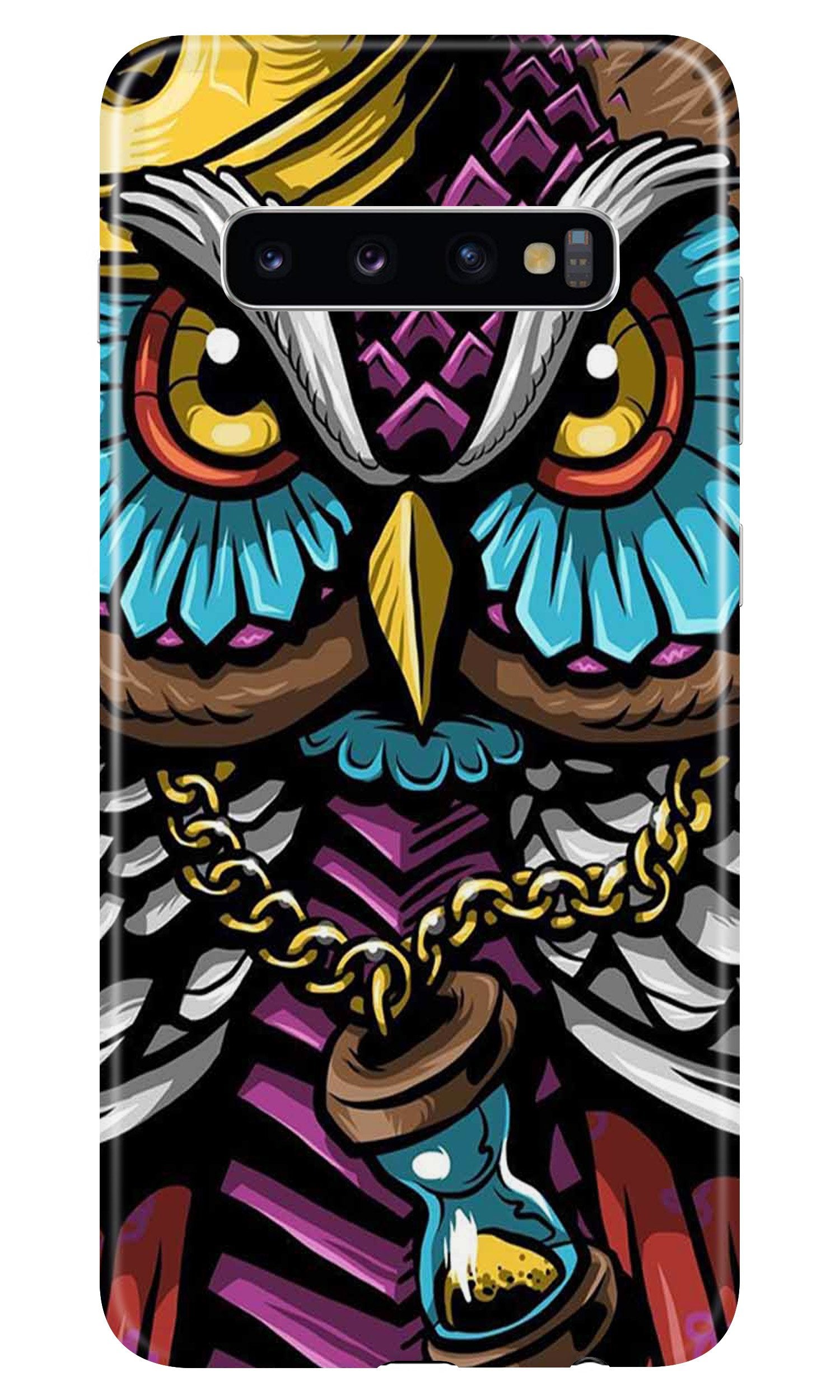 Owl Mobile Back Case for Samsung Galaxy S10 (Design - 359) Owl Mobile Back Case for Samsung Galaxy S10 (Design - 359)