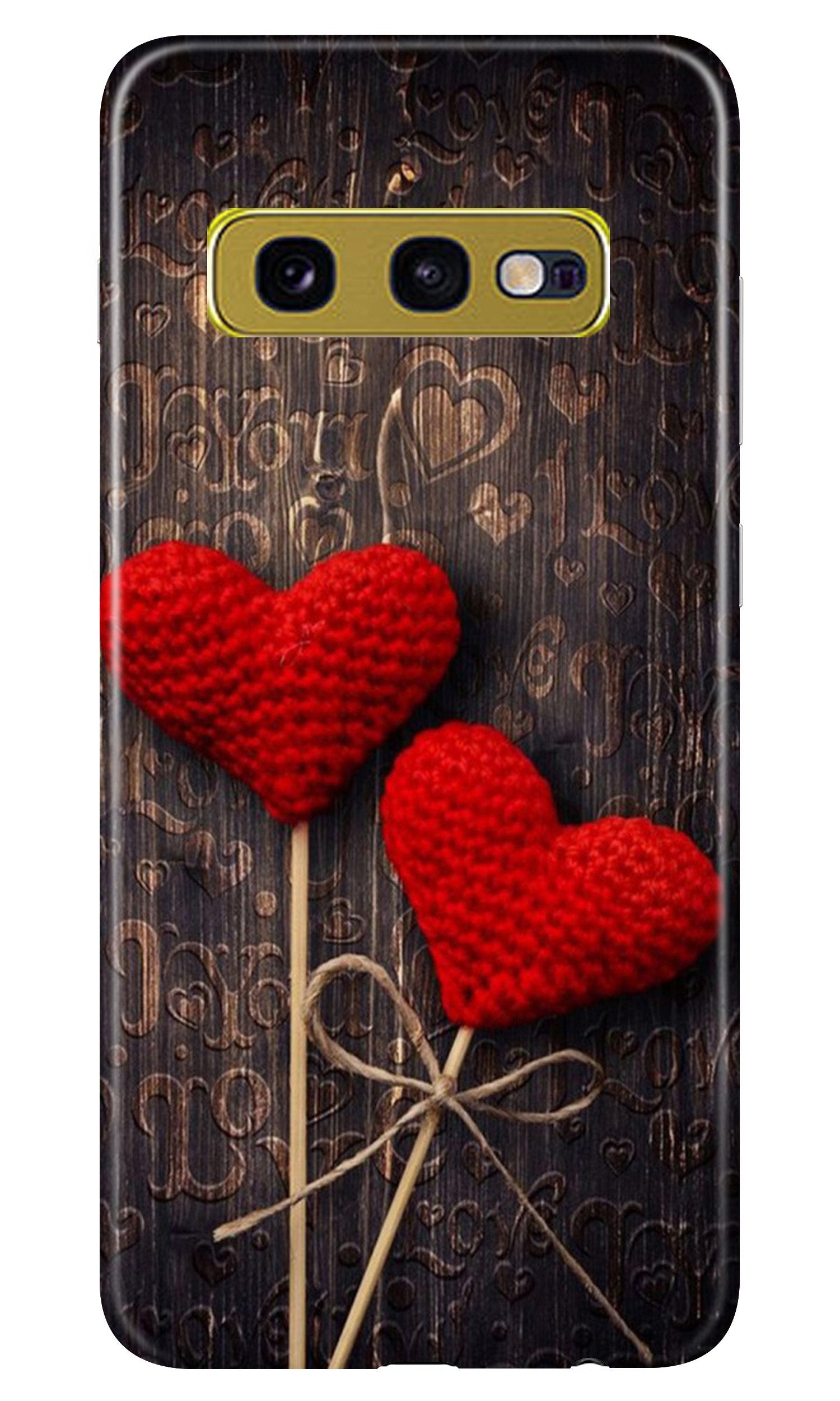 Red Hearts Mobile Back Case for Samsung Galaxy S10E (Design - 80) Red Hearts Case for Samsung Galaxy S10E