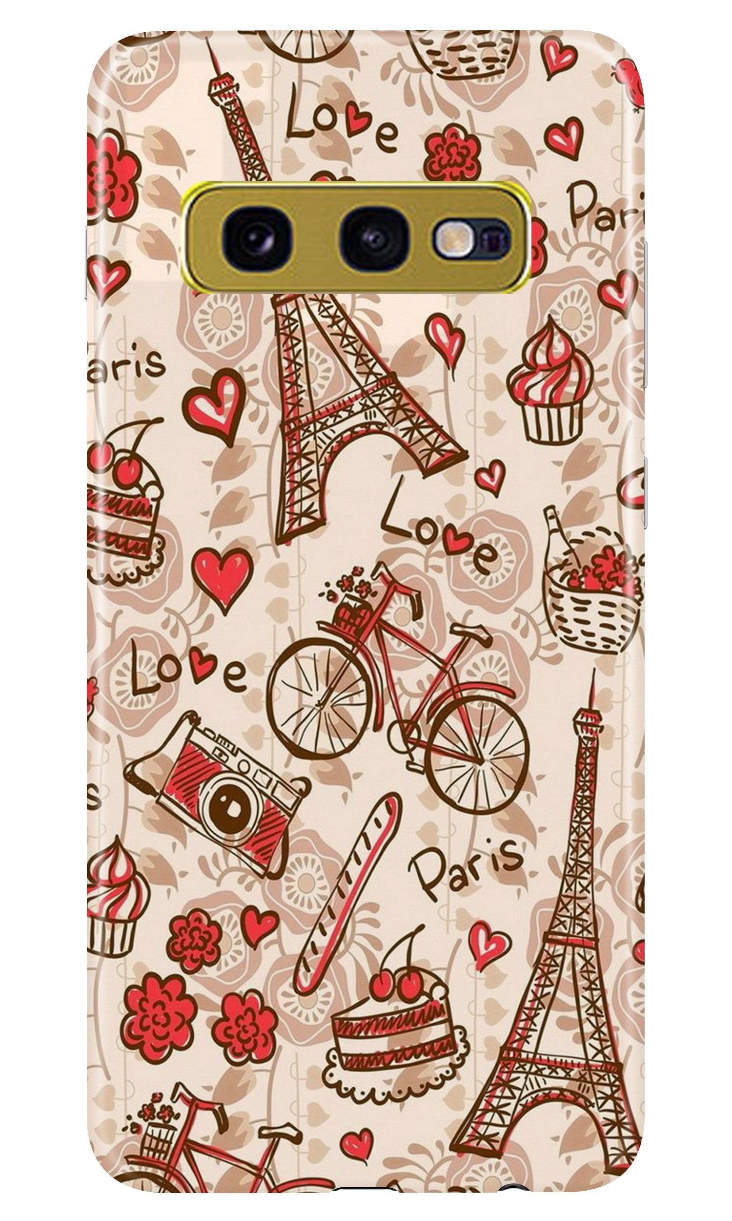 Love Paris Mobile Back Case for Samsung Galaxy S10E (Design - 103) Love Paris Case for Samsung Galaxy S10E (Design - 103)