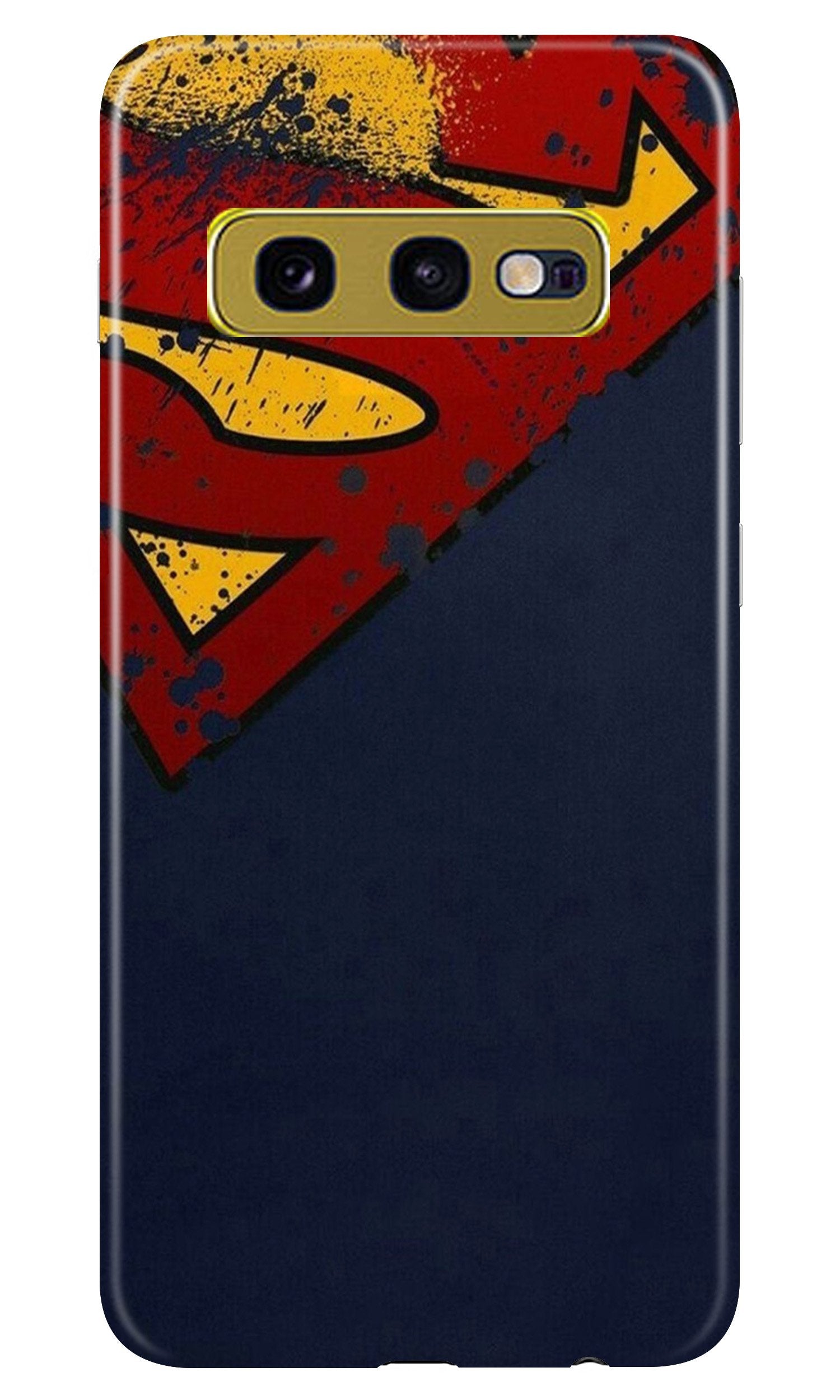 Superman Superhero Mobile Back Case for Samsung Galaxy S10E (Design - 125) Superman Superhero Case for Samsung Galaxy S10E (Design - 125)