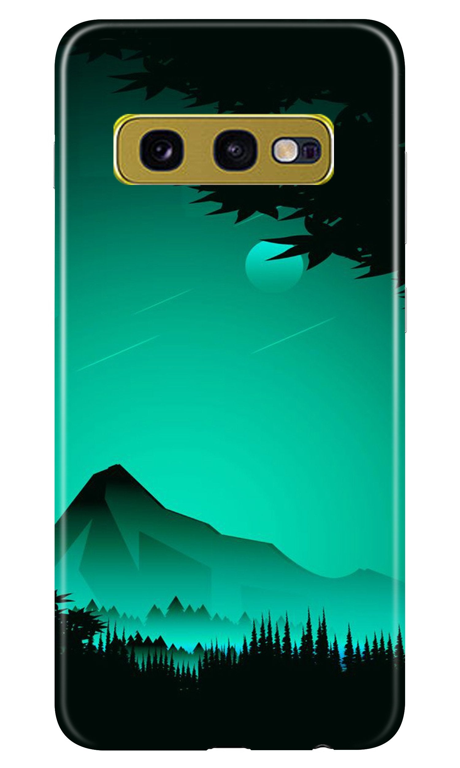Moon Mountain Mobile Back Case for Samsung Galaxy S10E (Design - 204) Moon Mountain Case for Samsung Galaxy S10E (Design - 204)