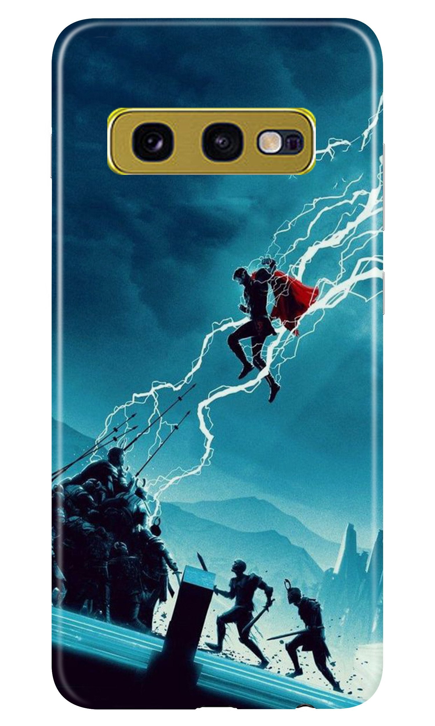 Thor Avengers Mobile Back Case for Samsung Galaxy S10E (Design - 243) Thor Avengers Case for Samsung Galaxy S10E (Design No. 243)