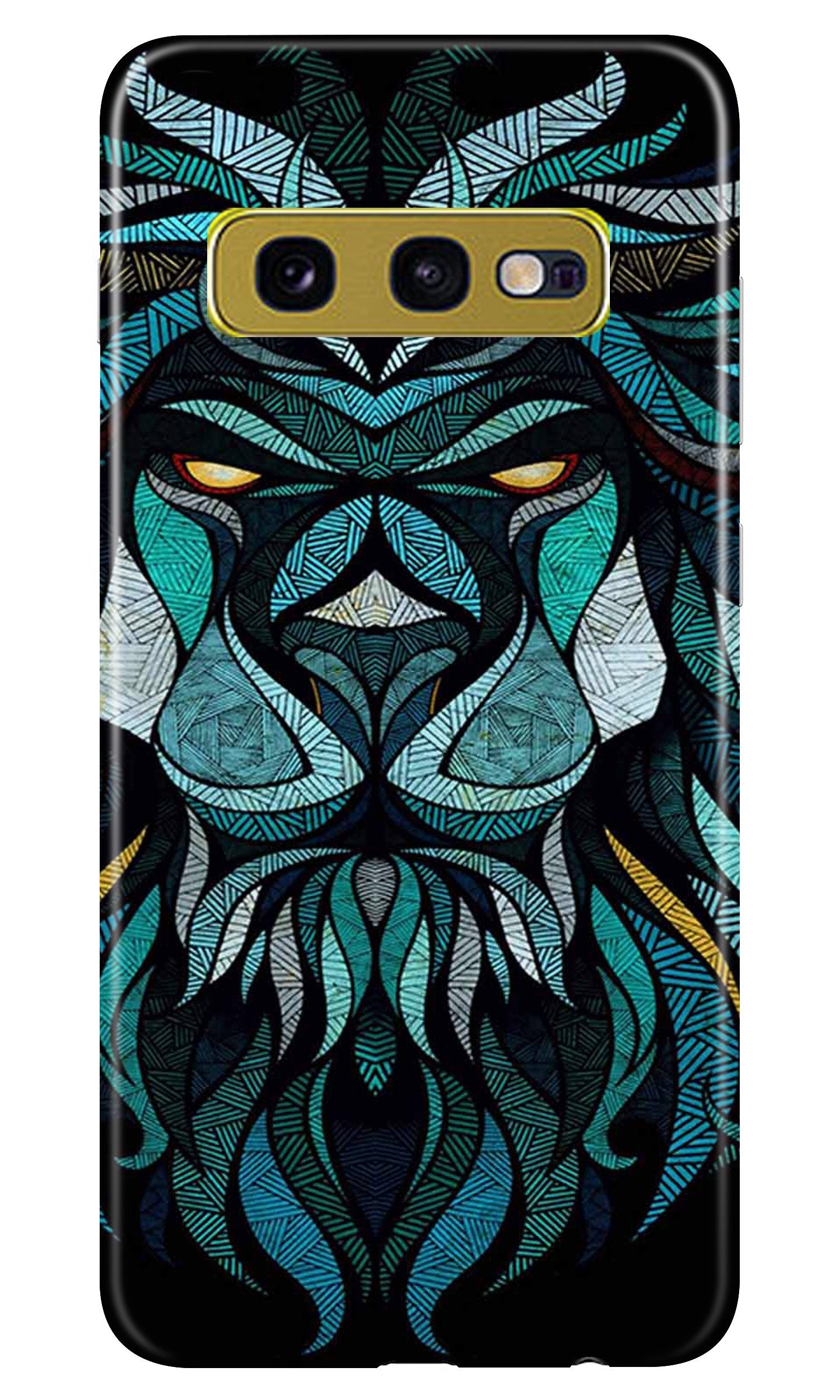 Lion Mobile Back Case for Samsung Galaxy S10E (Design - 314) Lion Mobile Back Case for Samsung Galaxy S10E (Design - 314)