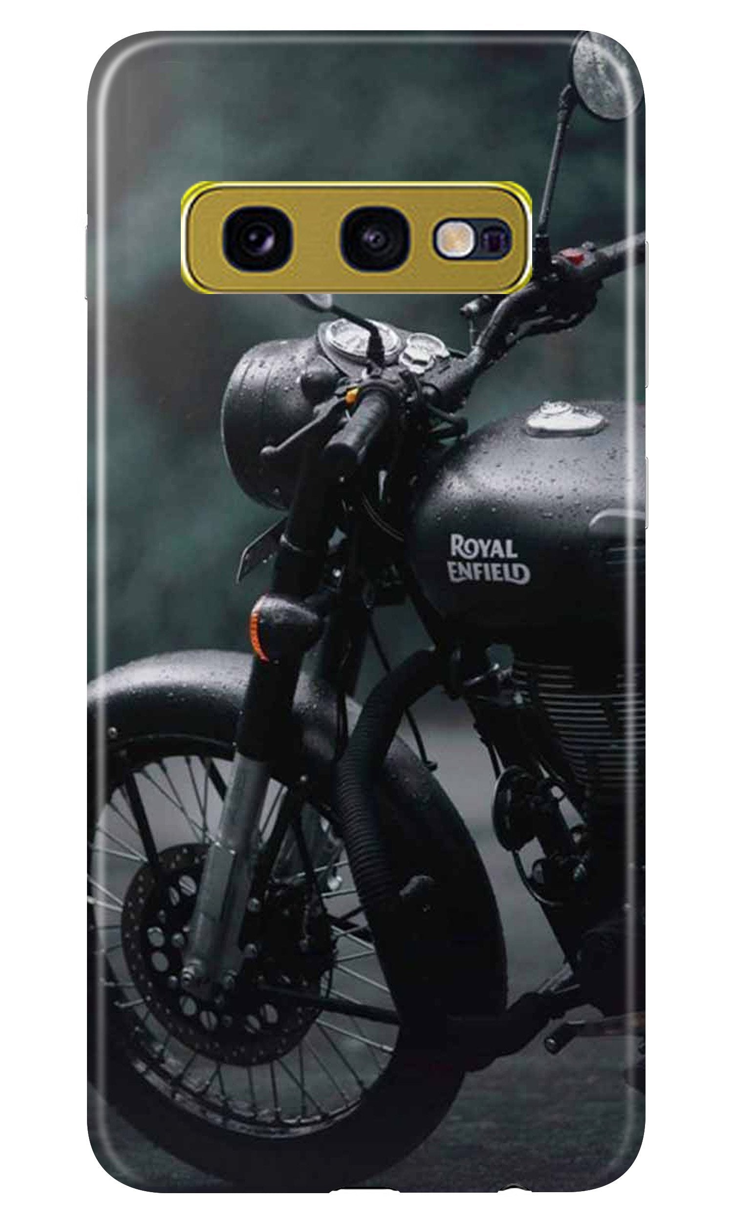Royal Enfield Mobile Back Case for Samsung Galaxy S10E (Design - 380)