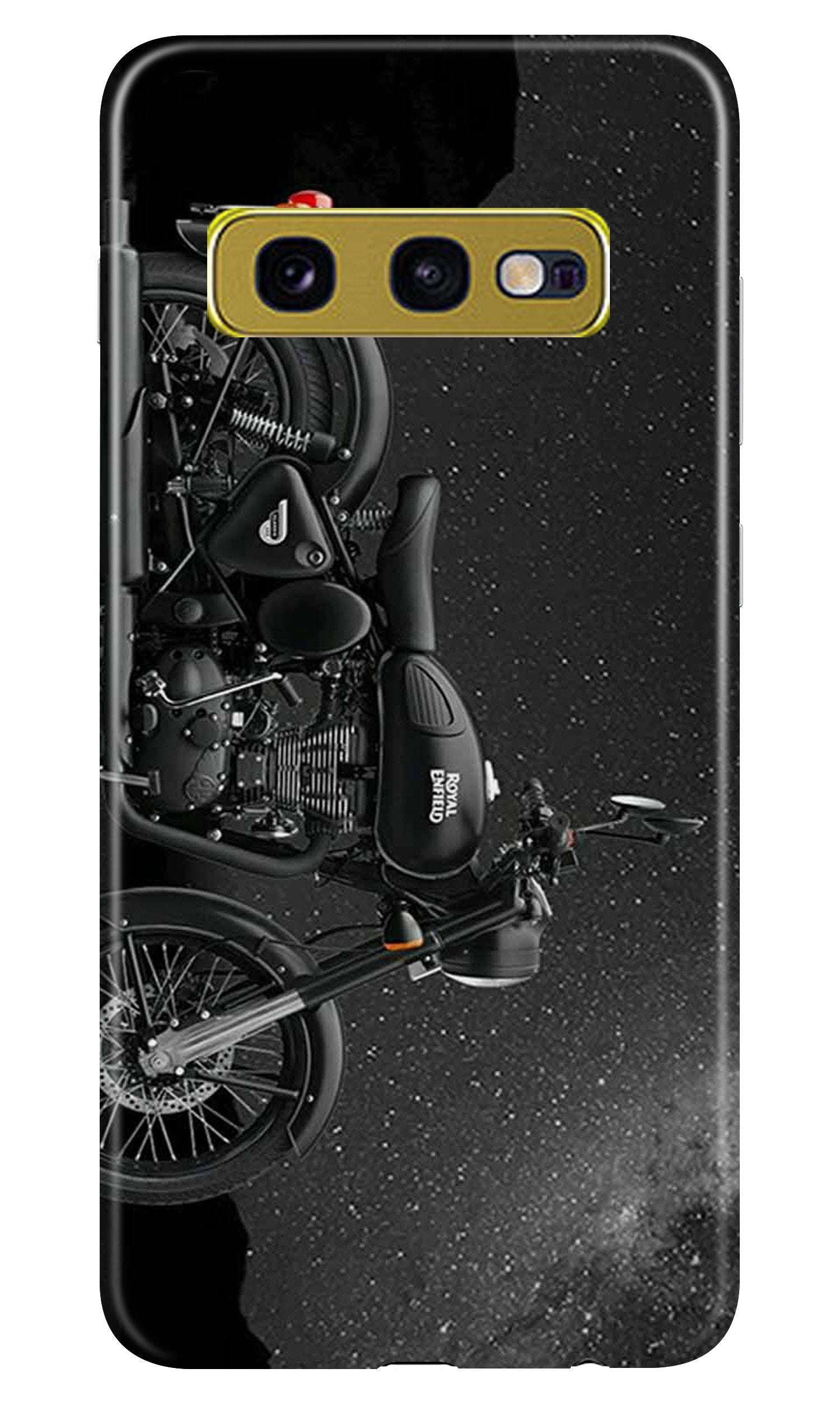 Royal Enfield Mobile Back Case for Samsung Galaxy S10E (Design - 381) Royal Enfield Mobile Back Case for Samsung Galaxy S10E (Design - 381)