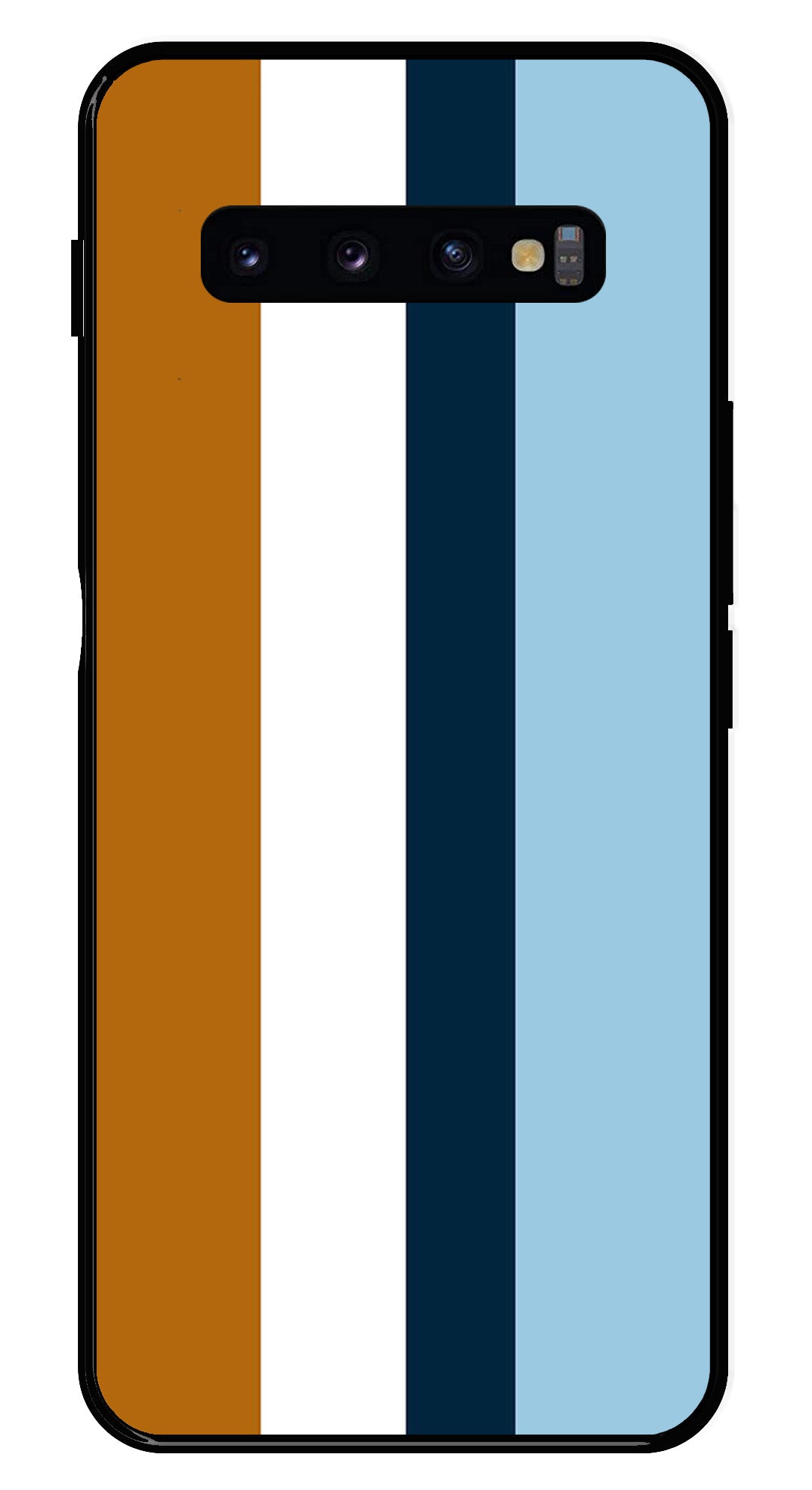 MultiColor Pattern Metal Mobile Case for Samsung Galaxy S10 Plus MultiColor Pattern Metal Mobile Case for Samsung Galaxy S10 Plus (Design No -17)