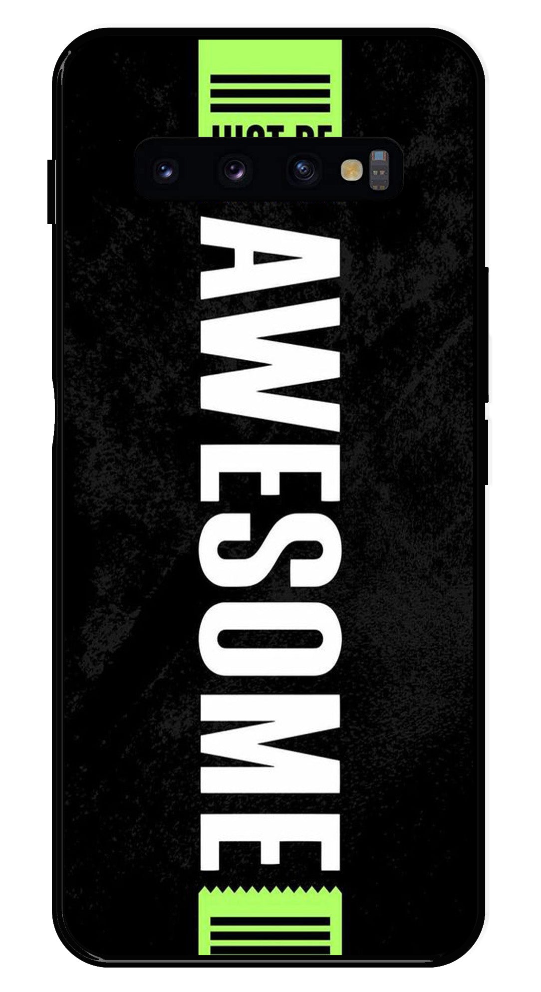 Awesome Metal Mobile Case for Samsung Galaxy S10 Plus Awesome Metal Mobile Case for Samsung Galaxy S10 Plus (Design No -33)