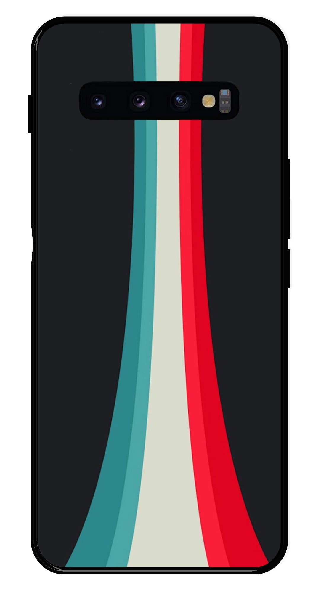 Modern Art Colorful Metal Mobile Case for Samsung Galaxy S10 Plus Modern Art Colorful Metal Mobile Case for Samsung Galaxy S10 Plus (Design No -48)