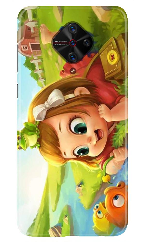 Baby Girl Mobile Back Case for Vivo S1 Pro (Design - 339) Baby Girl Mobile Back Case for Vivo S1 Pro (Design - 339)