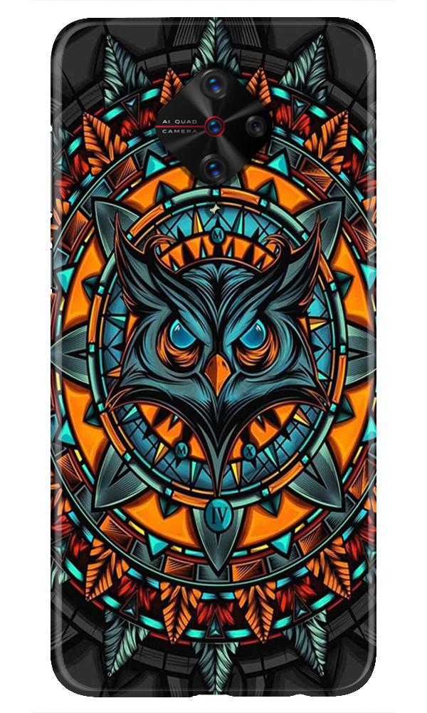 Owl Mobile Back Case for Vivo S1 Pro (Design - 360)